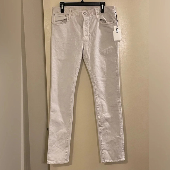 MOTHER The Neat The Devil May Care Chalk Jeans in White - Picture 3 of 11